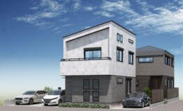 杉並区松庵PJ　青空パース2